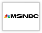 Channel logo for MSNBC